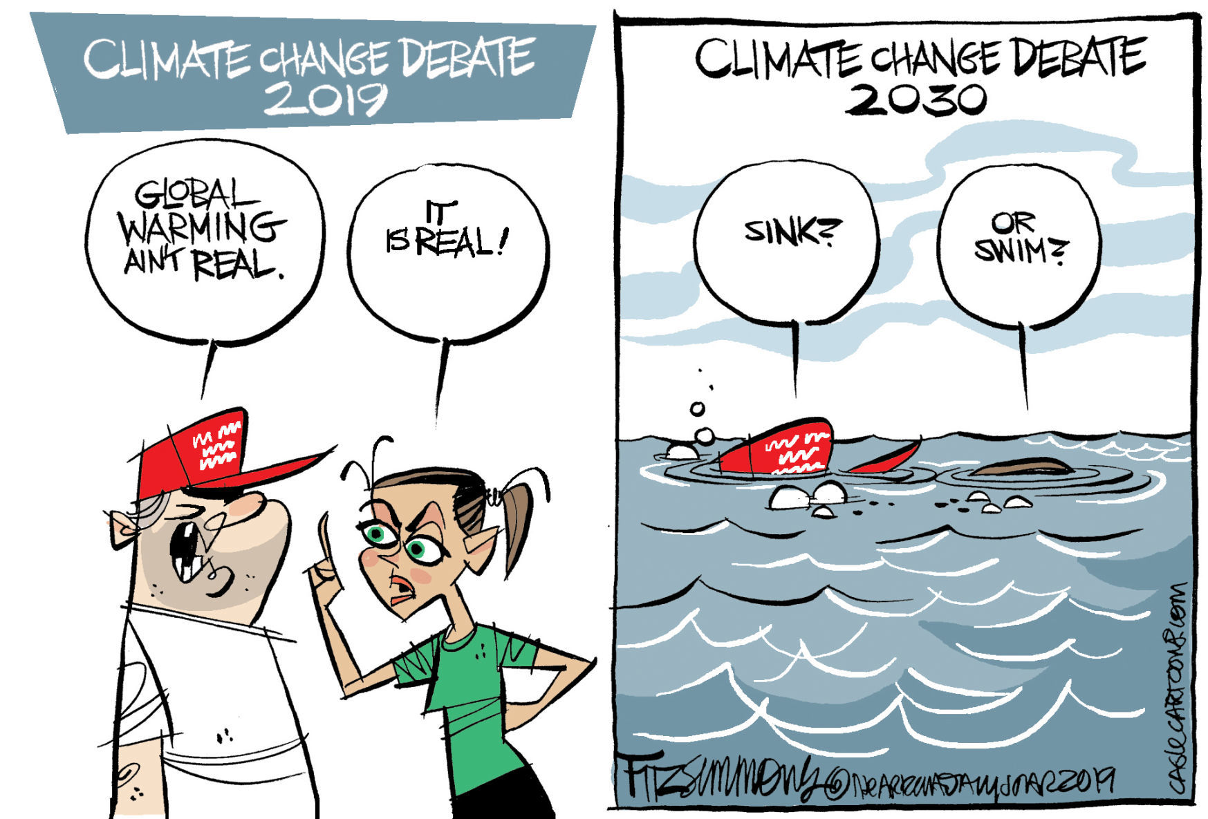 Daily Fitz Cartoon: Climate